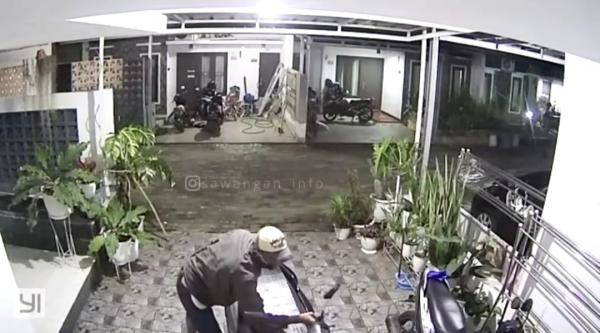 Pencuri Berulah Lagi, Motor Honda Scoopy Raib di Sawangan Depok