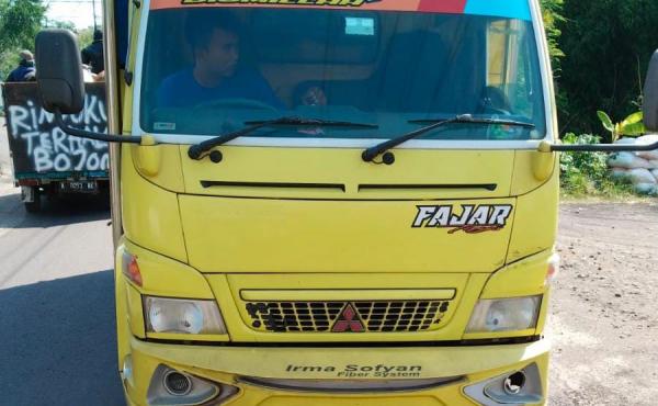Pemkab Probolinggo Amankan Truck Lumajang Yang Rusak Portal Penghalang Kendaraan Melebihi Tonase