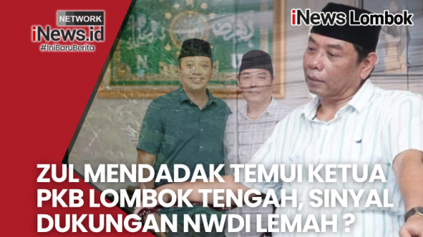 Zul Mendadak Temui Ketua PKB Lombok Tengah, Sinyal Dukungan NWDI Lemah?