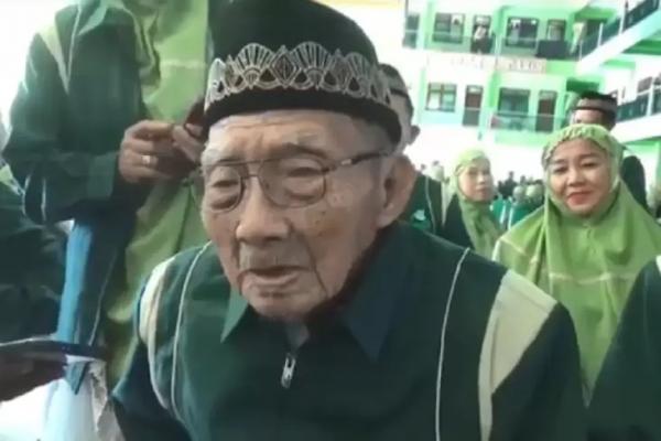 Sosok Harjo Mislan, Haji Tertua se-Indonesia Berusia 110 Tahun Veteran Pejuang Kemerdekaan