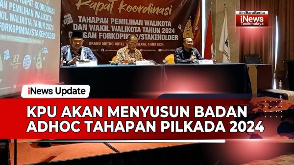 VIDEO: KPU Kota Tasikmalaya Gelar Rapat Koordinasi Tahapan Pilkada 2024
