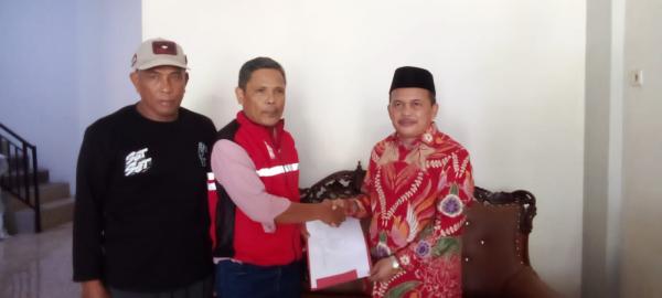 Serius Maju di Pilkada Polman Sahabuddin M Sunusi (SMS) Jemput Langsung Formulir di Parpol