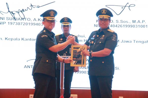 Toni Sugiarto Pejabat Humas Kemenkumham Jateng Resmi Jabat Plt. Kepala Badiklat Kumham Jateng