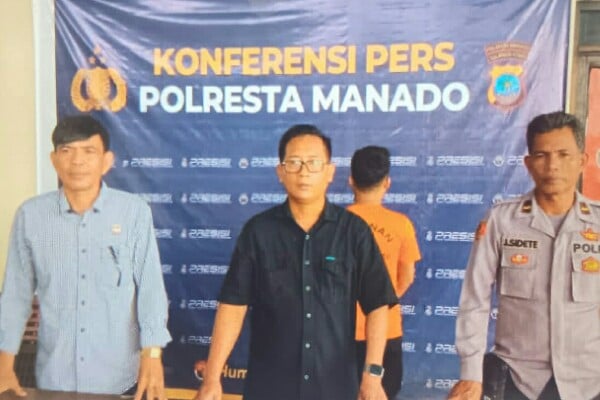 Pelaku Pencabulan Ditangkap Tim Resmob Polresta Manado, Korban Hamil 7 Bulan
