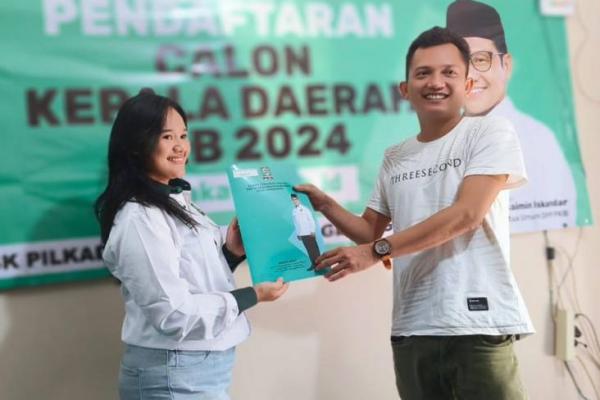 Rektor UMT Ahmad Amarullah Serahkan Berkas Pendaftaran ke PKB, Tarung di Pilkada Kota Tangerang 2024
