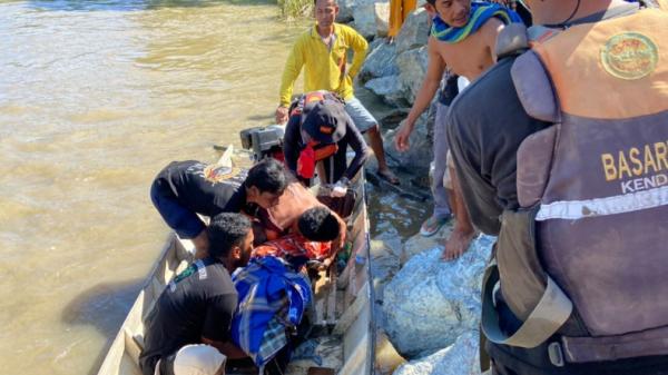 Bocah Perempuan yang Tenggelam di Sungai Karangbua Luwu Timur Ditemukan Meninggal Dunia