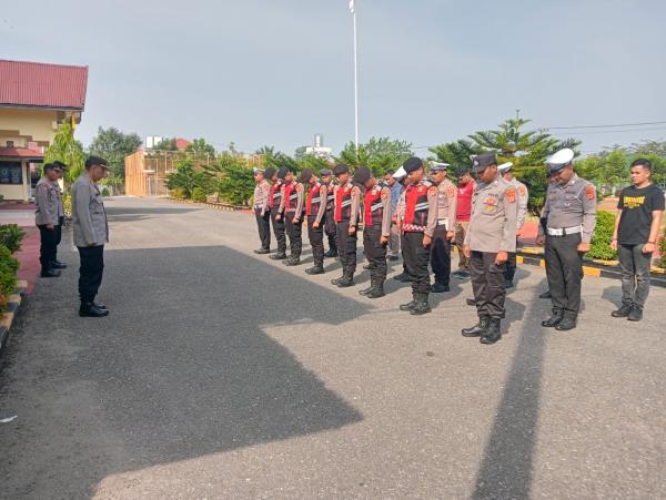 Polres Aceh Utara Siagakan Ratusan  Personel Amankan Liburan Panjang
