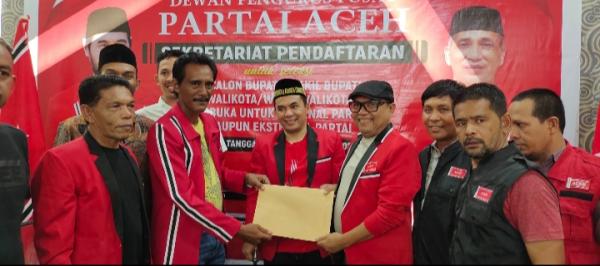Sayuti Abubakar : Alhamdulillah Partai Aceh Daftarkan Saya  Sebagai Bakal Calon Walikota Lhokseumawe