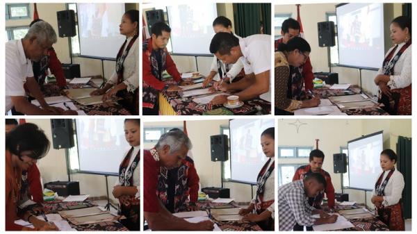 Dihadiri Para Tokoh Adat, Deklarasi Tolak Praktik Budaya Kawin Tangkap di Sumba Tengah