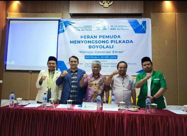 Pemuda Muhammadiyah dan GP Ansor Boyolali Tegaskan Tak Ada Deklarasi Calon Bupati dalam Pertemuannya