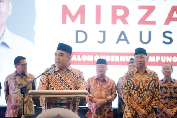 Rahmat Mirzani Djausal Cagub Pilihan Prabowo untuk Lampung