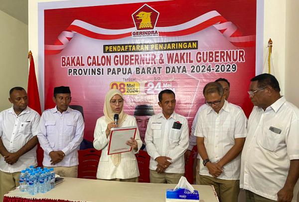 DPD Gerindra PBD Resmi Launching Pendaftaran Penjaringan Balon Kepala dan Wakil Kepala Daerah