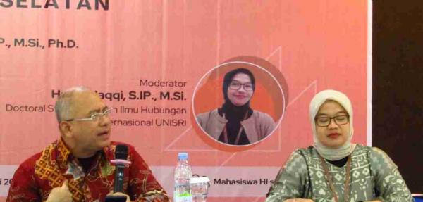 Mahasiswa Prodi HI UNISRI Surakarta Ikuti Kuliah Umum Bersama BSKLN Kementerian Luar Negeri