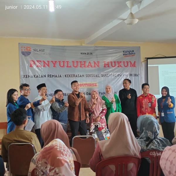 Mahasiswa Iblam Kampus Jakarta adakan Giat KKN di RW 14 Kelurahan Bojongsari