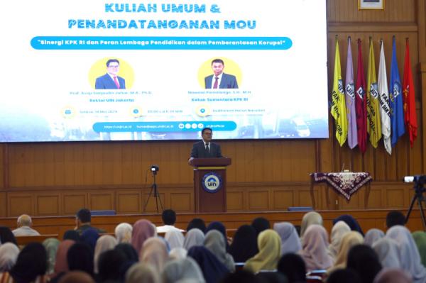 KPK dan UIN Syarif Hidayatullah Kerjasama Peran Pendidikan dalam Pemberantasan Korupsi