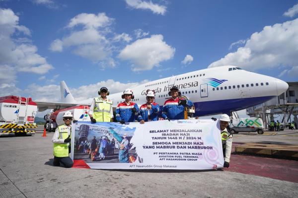 Pertamina Patra Niaga Sulawesi Pastikan Ketersediaan Avtur untuk Penerbangan Haji 2024