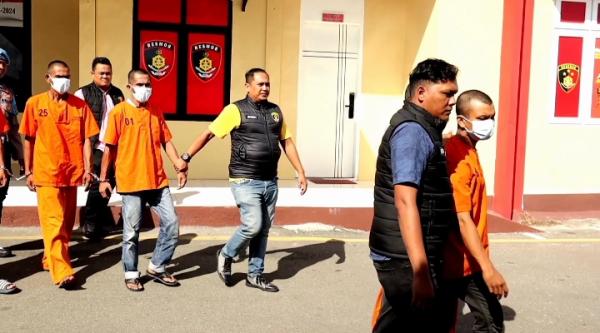 Petugas Berhasil Meringkus 6 Pelaku Curanmor di Pidie Aceh