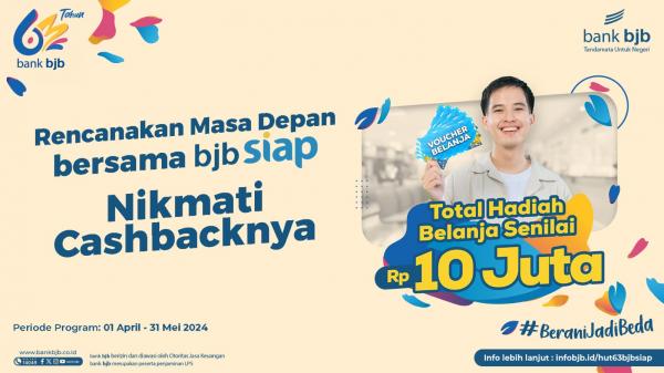 HUT ke 63, bank bjb Tawarkan Program DPLK dengan Hadiah Menarik