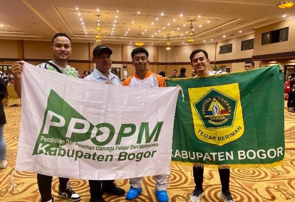 Sabet Emas, Atlet PPOPM  Kabupaten Bogor Kibarkan Bendera 
