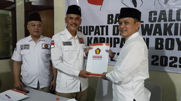 Mas Dokter Fauzan Mendaftar Sebagai Cawabup Boyolali Melalui Parta Gerindra