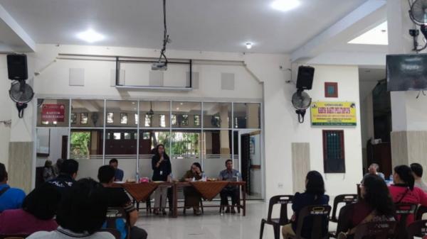 BPJamsostek Tanjung Morawa Sosialisasi Manfaat Program di Gedung Paroki Santo Paulus
