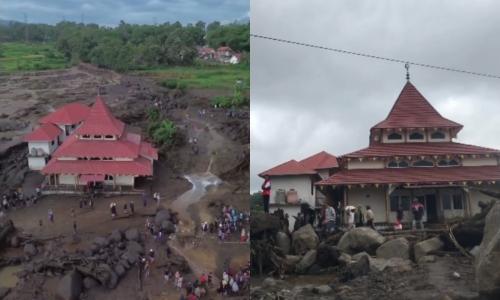 Masya Allah, Bangunan Masjid Berdiri Kokoh Meski Diterjang Banjir Bandang