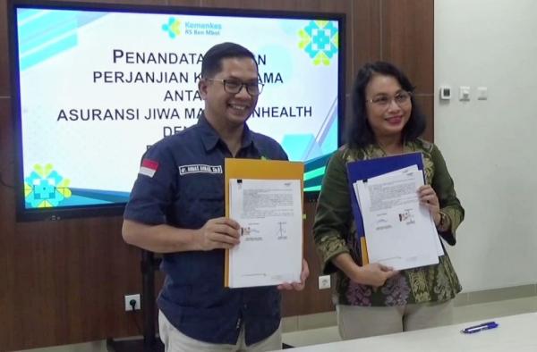 RSUP dr. Ben Mboi Kupang Teken Kerja Sama dengan Mandiri InHealth