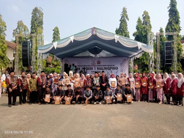 SMKN 1 Malingping Lebak Gelar Tasyakuran Kelulusan Siswa-Siswi kelas XII Tahun 2024