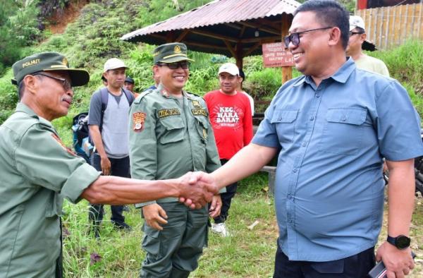 Pj Asrul Sani Tinjau Objek Wisata Taman Alam Nanggala III