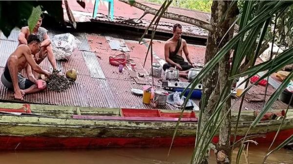 Air Tidak Kunjung Surut, Banjir Mahakam Ulu Meluas ke Wilayah Kukar