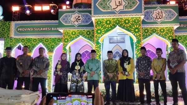 Sekda Bebas Manggazali Apresiasi Kafilah Polman Kembali Raih Juara Umum MTQ Tingkat Provinsi
