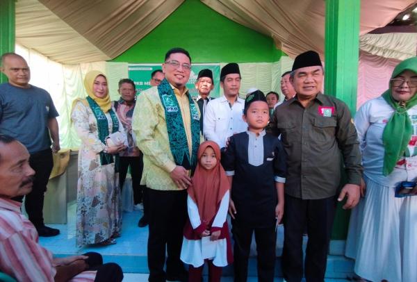 Ujang Kosasih Sempat Pimpin Doa Anak Yatim bagi Kemenangan Thony Indra Gunawan di Pilkada Kuningan