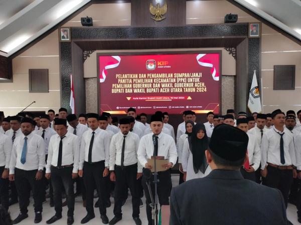 Pj Bupati Aceh Utara : PPK Adalah Ujung Tombak Kesuksesan Pilkada