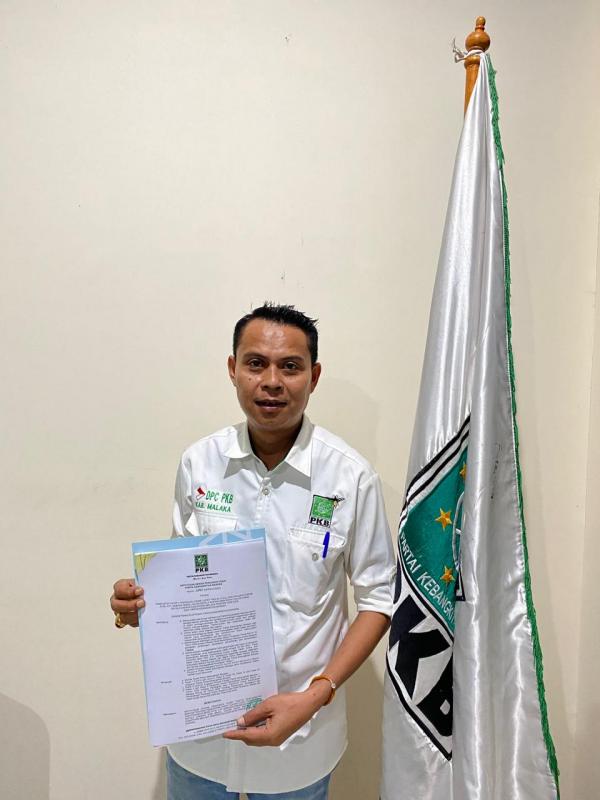 BreakingNews! Wabup  Malaka Kim Taolin Sah Dapat Rekomendasi dari DPP PKB untuk Maju Pilkada Malaka