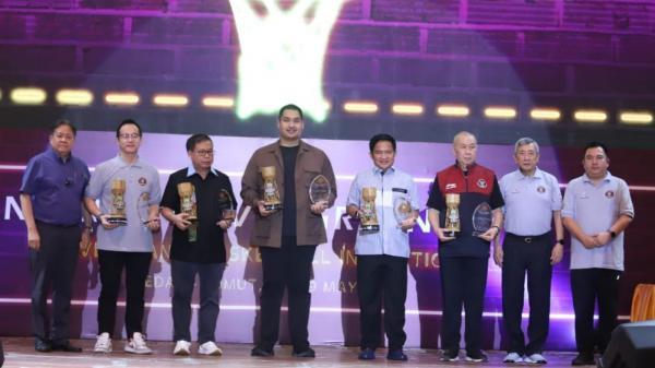 Pj Gubernur Sumut Apresiasi Kompetisi Bola Basket Intercity Evergreen XVI di Medan