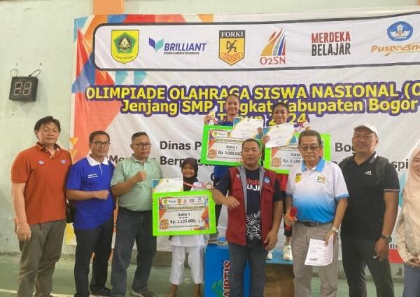 Even O2SN Tingkat SMP se Kabupaten Bogor Usai, Para Juara Langsung Raih Tiket ke Tingkat Jawa Barat