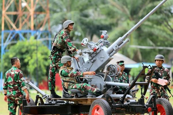 Uji Keterampilan, Komandan TNI-AL Lhokseumawe Buka Latihan Glagaspur Pangkalan P-1 dan P-2