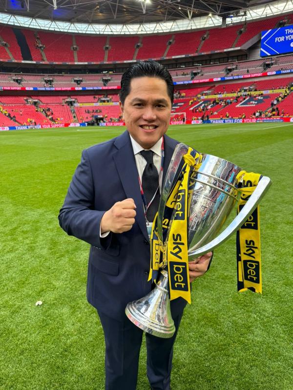 Oxford United Klub Milik Erick Thohir Sukses Promosi ke Divisi 2 Liga Inggris