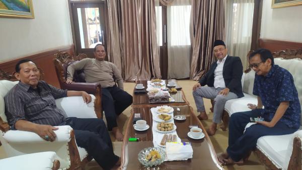 Pengusaha Asal Simbangwetan Terima Kunjungan Politik DPC PDIP Kabupaten Pekalongan