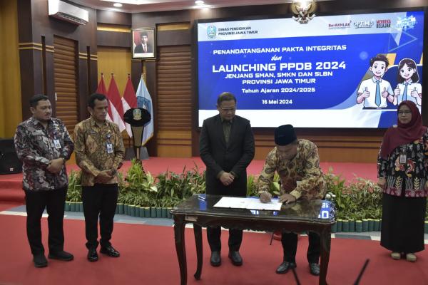 Peluncuran PPDB Jawa Timur 2024 Banyak yang Baru, Begini Pesan Kepala Dinas Pendidikan