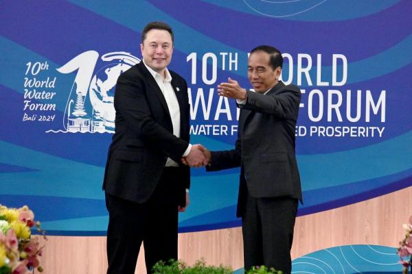 Begini Cara Presiden Jokowi Rayu Elon Musk Kembangkan Produk Teknologi di Indonesia