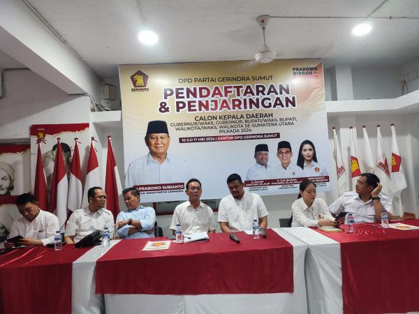 Bobby Nasution Jadi Kader Gerindra usai Daftar Bakal Calon Gubernur Sumut