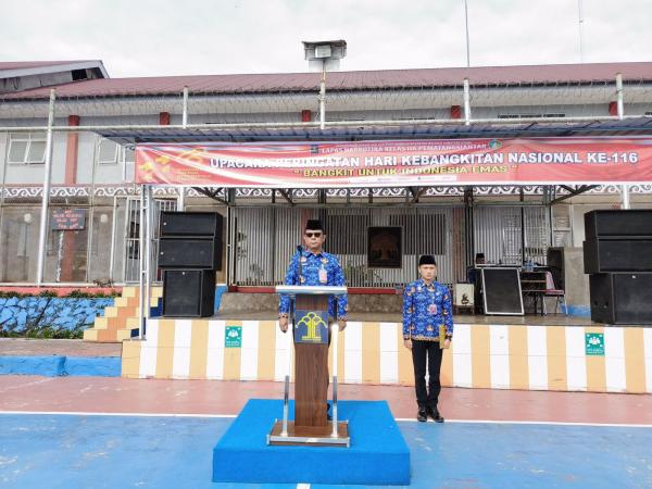 Jajaran Lapas Narkotika Kelas IIA Pematangsiantar Laksanakan Upacara Hari Kebangkitan Nasional