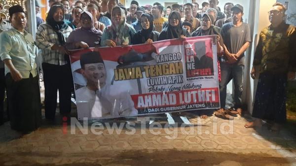Relawan Balane Luthfi Kabupaten Tegal Kenalkan Ahmad Luthfi Calon Gubernur Jateng