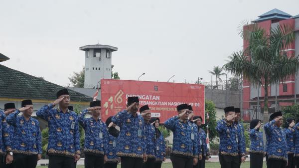 Semangat Kebangkitan dan Teknologi, Lapas Cilegon Laksanakan Upacara Peringatan Harkitnas ke-116