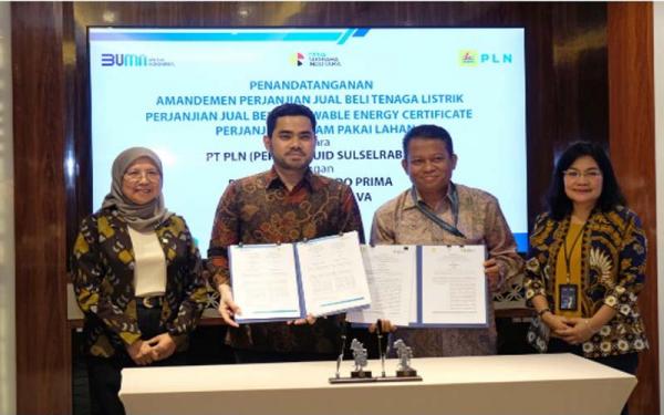 Tekan Emisi Karbon, PLN Suplai Listrik ke Smelter Ceria Group dari Energi Bersih