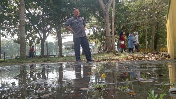 Outlet Baru Dibuka, Limbah Mie Gacoan di Kota Banjar Cemari Lingkungan Sekitar Taman Kota