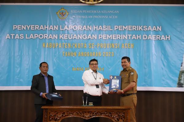 Hebat! 12 Kali Kota Lhokseumawe Raih Predikat WTP dari BPK RI Perwakilan Aceh