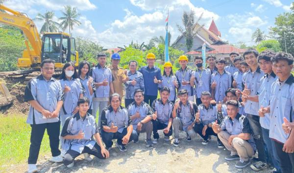 Mission Organisation EMS Jerman Buka Diklat Teknik Alat Berat di SMK Kristen Seriti