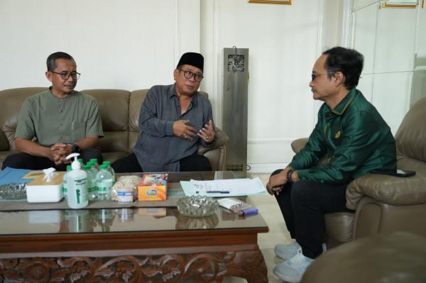 Hanya Pasangan Suhaili-Asrul yang Diterima Langsung oleh Sekjen DPP PKB Hasanuddin Wahid
